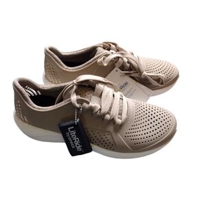 Lite Ride Crocs Beige/Kaki women Shoes